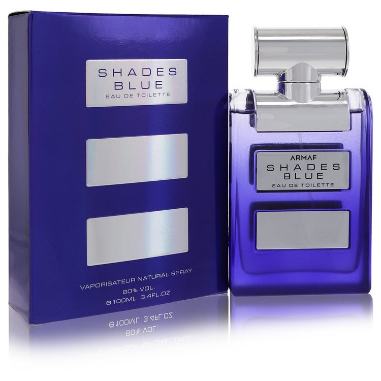 Armaf Shades Blue Men Eau De Toilette Spray 3.4 oz (100 ml) by Armaf