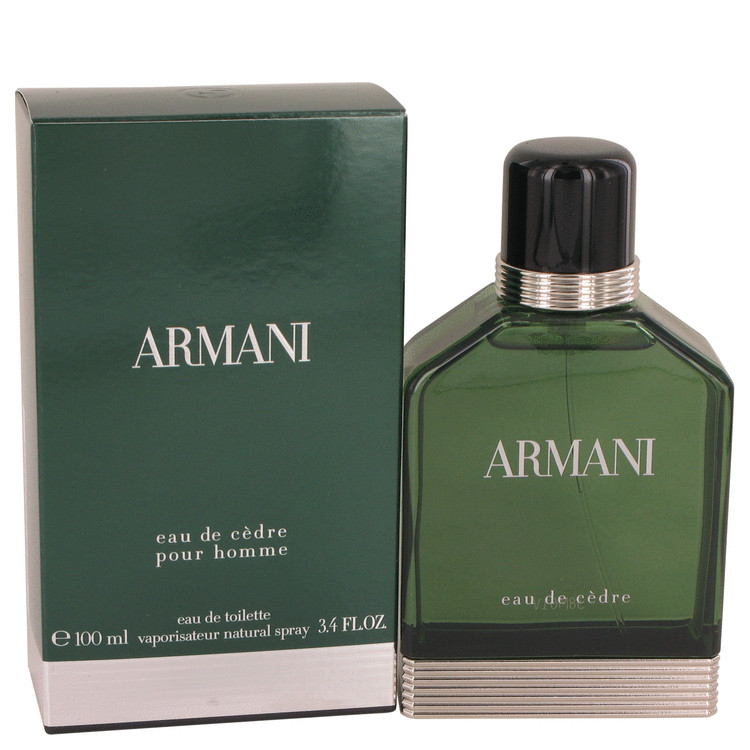 Armani Eau De Cedre Men Eau De Toilette Spray 3.4 oz (100 ml) by Giorgio Armani