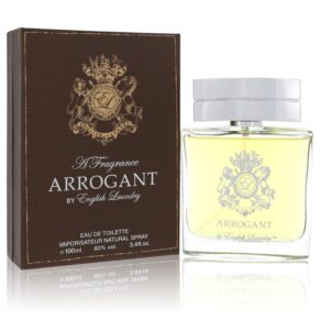 Arrogant Men Eau De Toilette Spray 3.4 oz (100 ml) by English Laundry