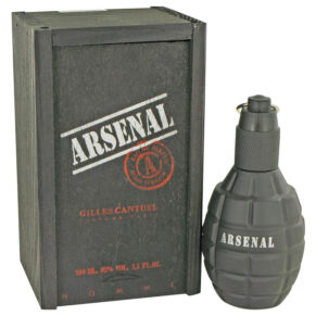 Arsenal Black Men Eau De Parfum Spray 3.4 oz (100 ml) by Gilles Cantuel