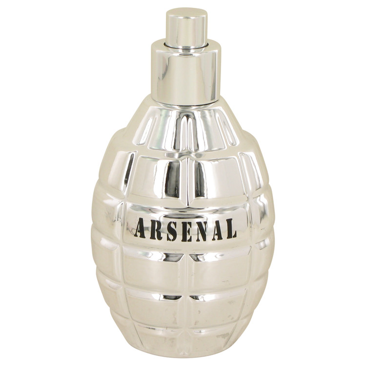 Arsenal Platinum Men Eau De Parfum Spray (Tester) 3.4 oz (100 ml) by Gilles Cantuel