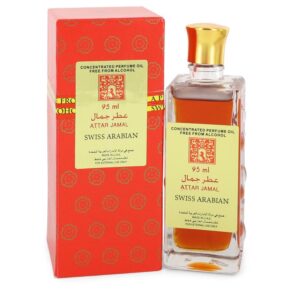 Attar Jamal Women Concentrated Perfume Oil Free From Alcohol (Unisex) 3.2 oz by Swiss Arabian