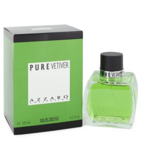 Azzaro Pure Vetiver Men Eau De Toilette Spray 4.2 oz (125 ml) by Azzaro