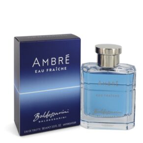 Baldessarini Ambre Eau Fraiche Men Eau De Toilette Spray 3 oz (90 ml) by Hugo Boss