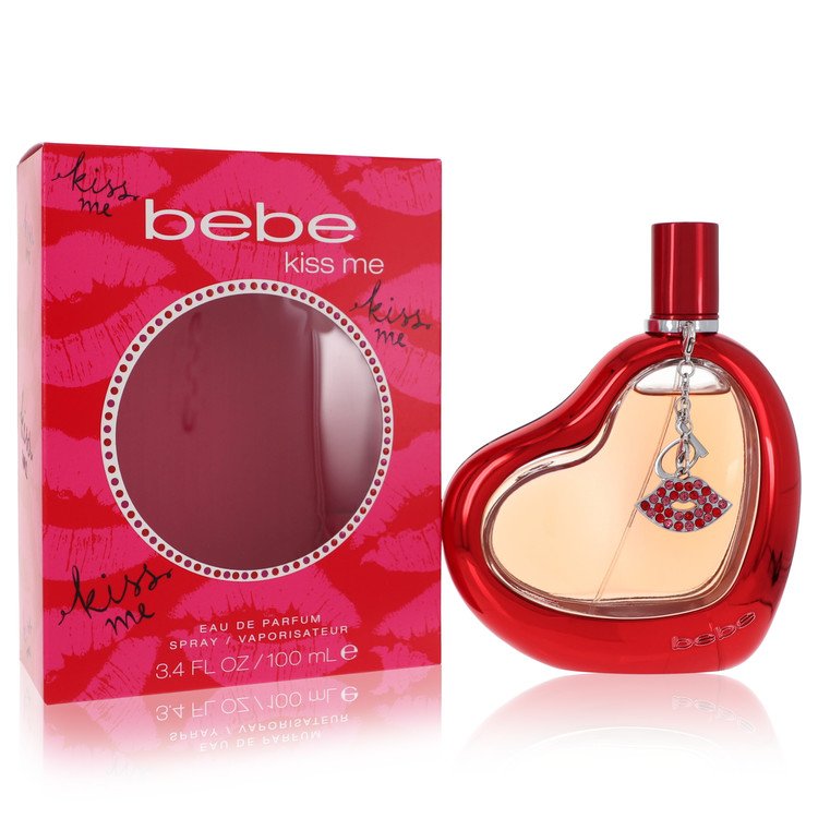 Bebe Kiss Me Women Eau De Parfum Spray 3.4 oz (100 ml) by Bebe