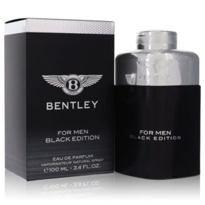 Bentley Black Edition Men Eau De Parfum Spray 3.4 oz (100 ml) by Bentley