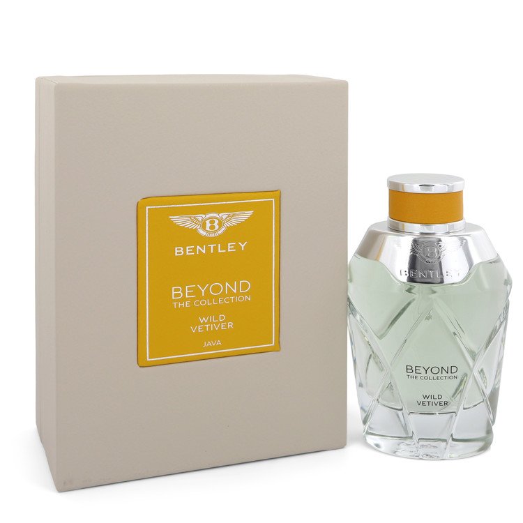 Bentley Wild Vetiver Men Eau De Parfum Spray (Unisex) 3.4 oz (100 ml) by Bentley
