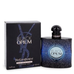 Black Opium Intense Women Eau De Parfum Spray 1.6 oz (50 ml) by Yves Saint Laurent