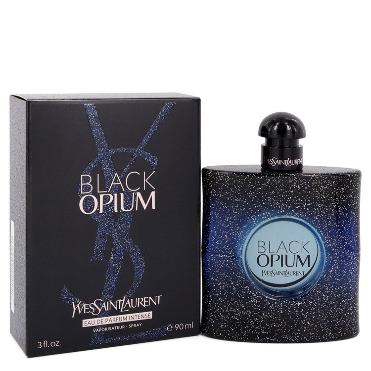 Black Opium Intense Women Eau De Parfum Spray 3 oz (90 ml) by Yves Saint Laurent