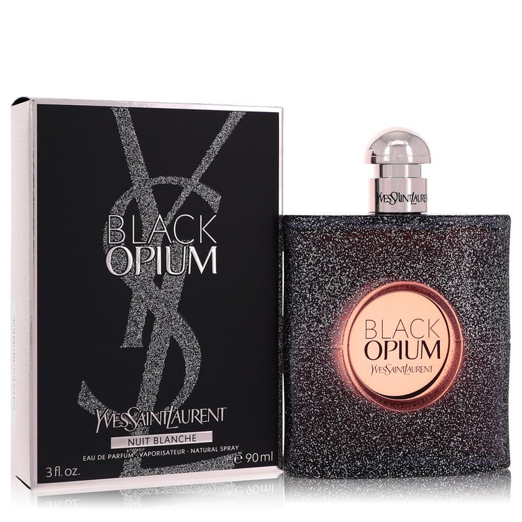 Black Opium Nuit Blanche Women Eau De Parfum Spray 3 oz (90 ml) by Yves Saint Laurent