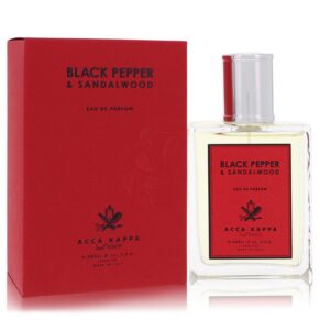 Black Pepper & Sandalwood Men Eau De Parfum Spray 3.3 oz (100 ml) by Acca Kappa