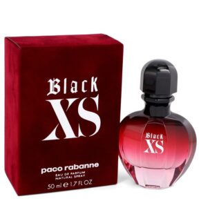 Black Xs Women Eau De Parfum Spray 1.7 oz (50 ml) by Paco Rabanne