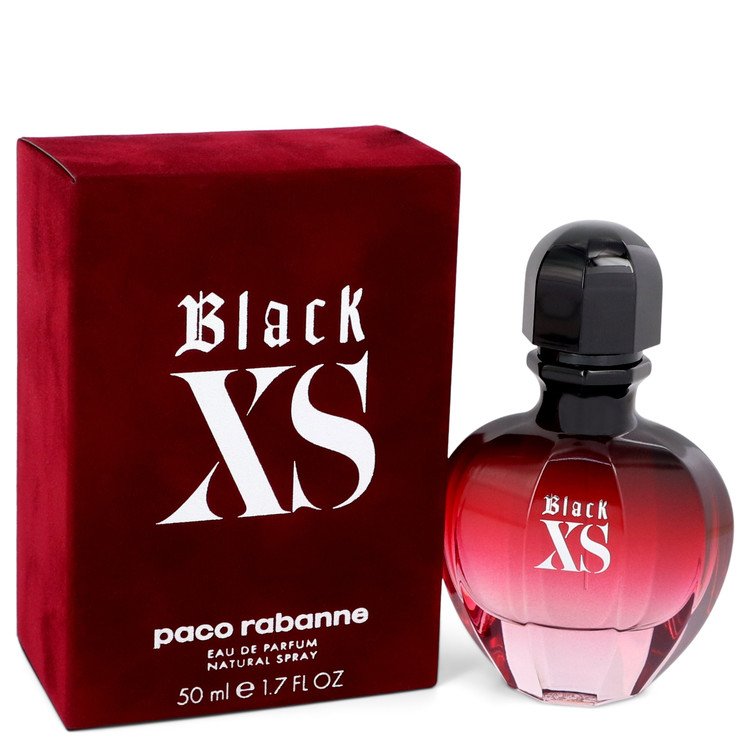 Black Xs Women Eau De Parfum Spray 1.7 oz (50 ml) by Paco Rabanne