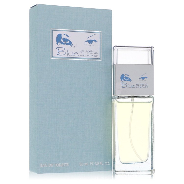 Blue Eyes Women Eau De Toilette Spray 1 oz (30 ml) by Rampage