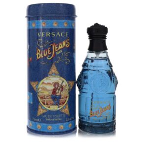 Blue Jeans Men Eau De Toilette Spray (New Packaging) 2.5 oz (75 ml) by Versace