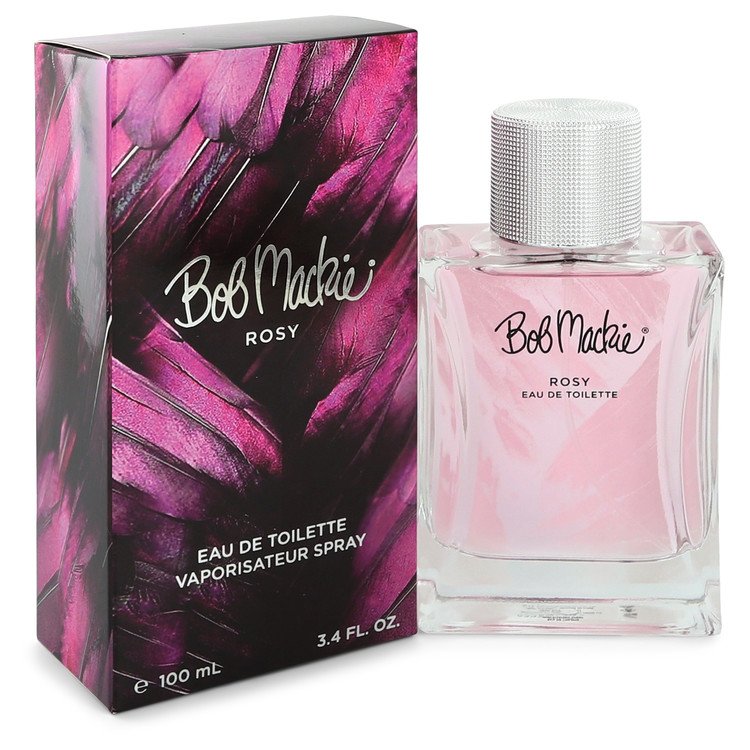 Bob Mackie Rosy Women Eau De Toilette Spray 3.4 oz (100 ml) by Bob Mackie