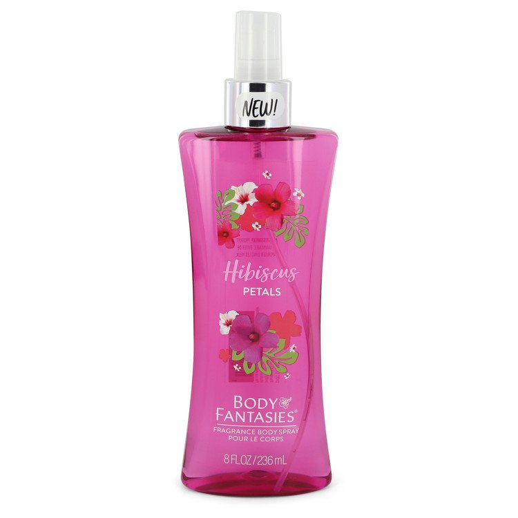 Body Fantasies Hibiscus Petals Women Body Spray 8 oz (240 ml) by Parfums De Coeur