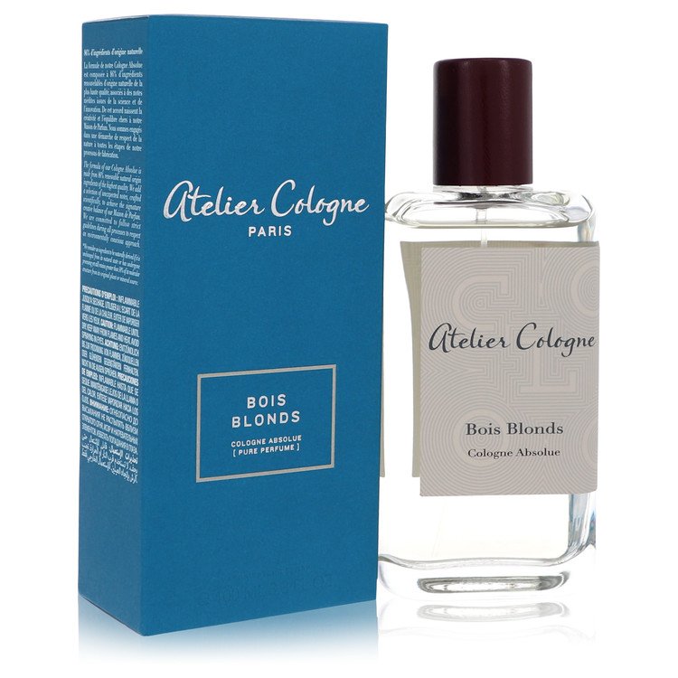Bois Blonds Men Pure Perfume Spray 3.3 oz (100 ml) by Atelier Cologne