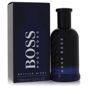 Boss Bottled Night Men Eau De Toilette Spray 3.3 oz (100 ml) by Hugo Boss