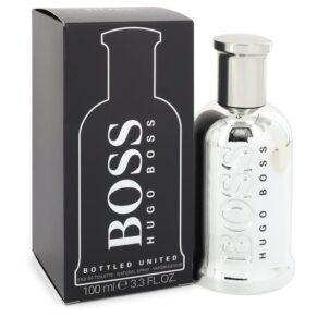 Boss Bottled United Men Eau De Toilette Spray 3.3 oz (100 ml) by Hugo Boss