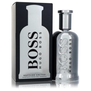 Boss Bottled United Men Eau De Toilette Spray 6.7 oz (200 ml) by Hugo Boss