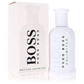 Boss Bottled Unlimited Men Eau De Toilette Spray 3.3 oz (100 ml) by Hugo Boss