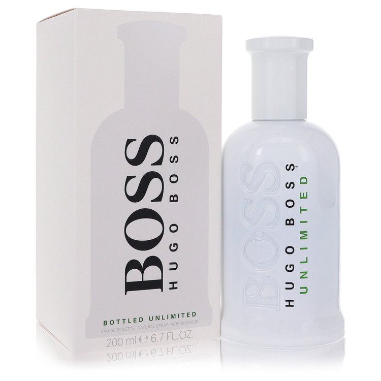 Boss Bottled Unlimited Men Eau De Toilette Spray 6.7 oz (200 ml) by Hugo Boss