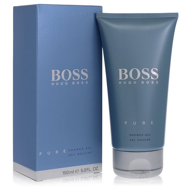 Boss Pure Men Shower Gel 5 oz (150 ml) by Hugo Boss