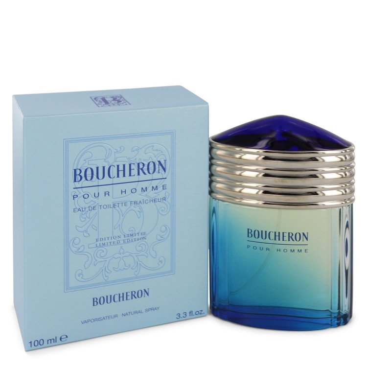 Boucheron Men Eau De Toilette Fraicheur Spray (Limited Edition) 3.4 oz (100 ml) by Boucheron