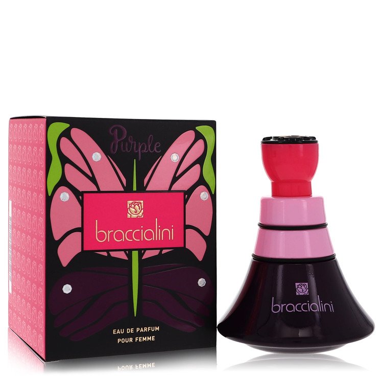 Braccialini Purple Women Eau De Parfum Spray 3.4 oz (100 ml) by Braccialini