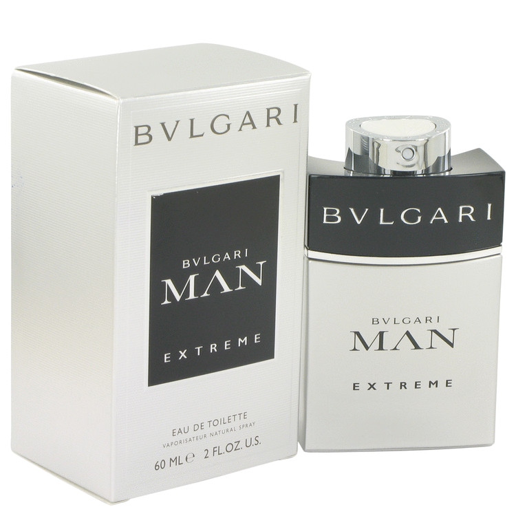 Bvlgari Man Extreme Men Eau De Toilette Spray 2 oz (60 ml) by Bvlgari