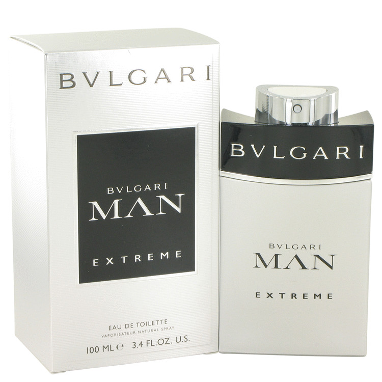 Bvlgari Man Extreme Men Eau De Toilette Spray 3.4 oz (100 ml) by Bvlgari