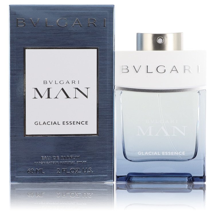 Bvlgari Man Glacial Essence Men Eau De Parfum Spray 2 oz (60 ml) by Bvlgari
