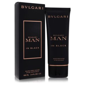 Bvlgari Man In Black Men After Shave Balm 3.4 oz (100 ml) by Bvlgari
