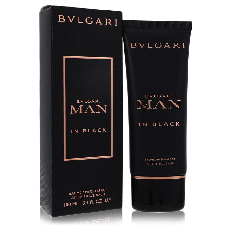 Bvlgari Man In Black Men After Shave Balm 3.4 oz (100 ml) by Bvlgari
