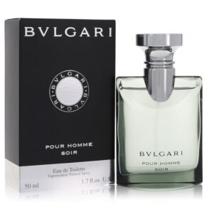 Bvlgari Pour Homme Soir Men Eau De Toilette Spray 1.7 oz (50 ml) by Bvlgari