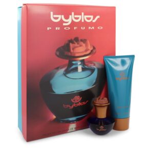 Byblos Women Gift Set: 1.68 oz Eau De Parfum Spray + 6.75 Body Lotion by Byblos