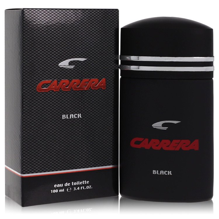 Carrera Black Men Eau De Toilette Spray 3.4 oz (100 ml) by Muelhens