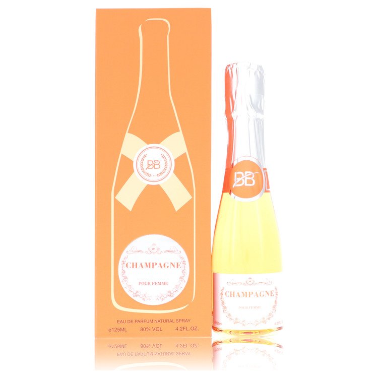 Champagne Pour Femme Women Eau De Parfum Spray 4.2 oz (125 ml) by Bharara Beauty