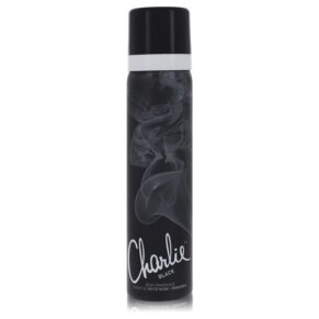 Charlie Black Women Body Fragrance Spray 2.5 oz (75 ml) by Revlon