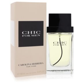 Chic Men Eau De Toilette Spray 3.4 oz (100 ml) by Carolina Herrera