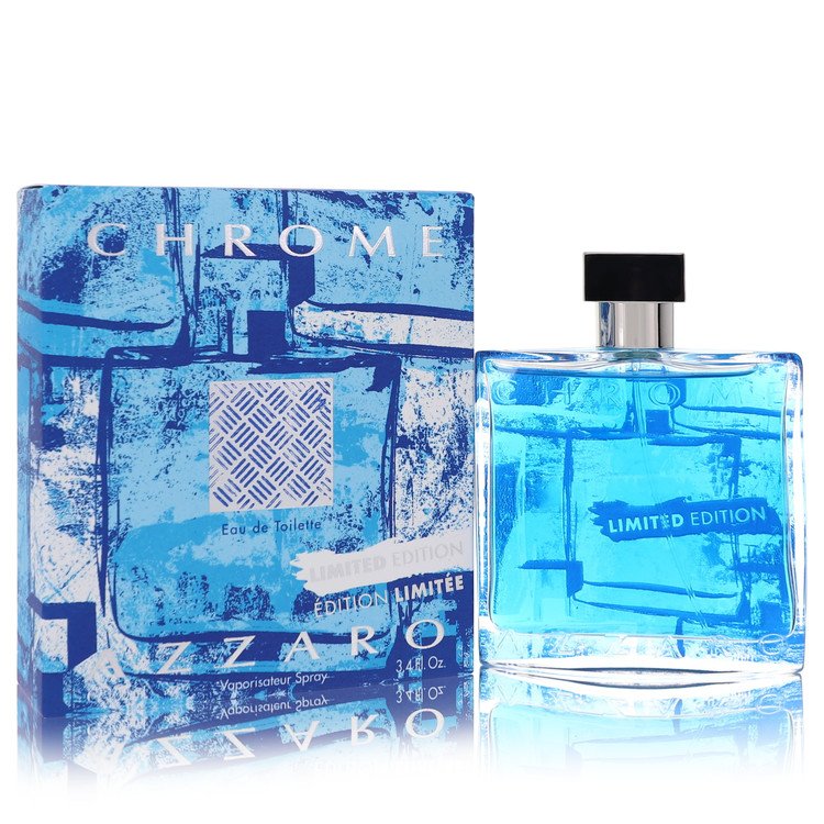 Chrome Summer Men Eau De Toilette Spray (Limited Edition 2015) 3.4 oz (100 ml) by Azzaro