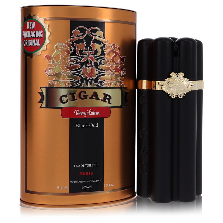 Cigar Black Oud Men Eau De Toilette Spray 3.3 oz (100 ml) by Remy Latour