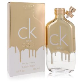 Ck One Gold Women Eau De Toilette Spray (Unisex) 6.7 oz (200 ml) by Calvin Klein