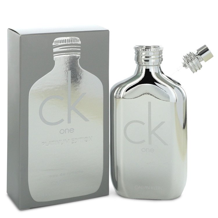 Ck One Platinum Women Eau De Toilette Spray (Unisex) 3.4 oz (100 ml) by Calvin Klein