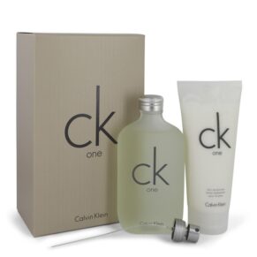 Ck One Women Gift Set: 6.7 oz (200 ml) Eau De Toilette Spray + 6.7 oz (200 ml) Body Moisturizer by Calvin Klein