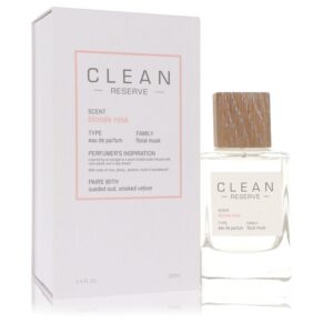 Clean Blonde Rose Women Eau De Parfum Spray 3.4 oz (100 ml) by Clean