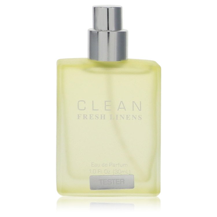 Clean Fresh Linens Women Eau De Parfum Spray (Unisex Tester) 1 oz (30 ml) by Clean