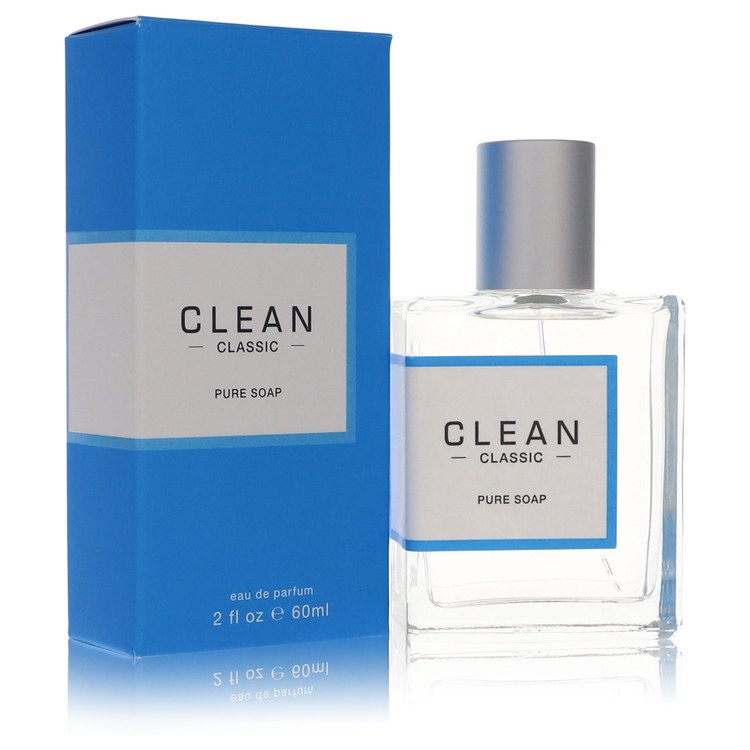 Clean Pure Soap Men Eau De Parfum Spray (Unisex) 2 oz (60 ml) by Clean