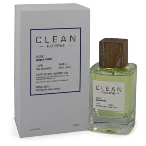 Clean Reserve Acqua Neroli Women Eau De Parfum Spray 3.4 oz (100 ml) by Clean